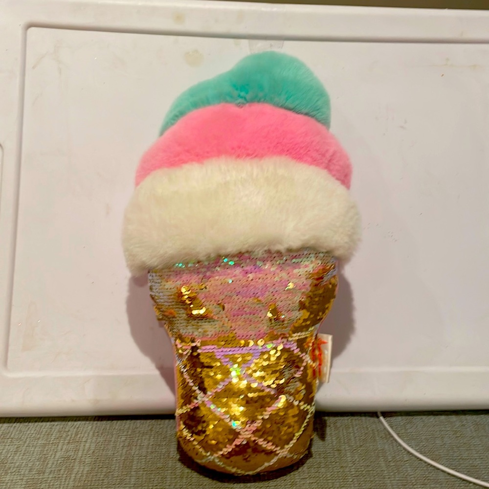 Iscream icecream cone pillow
